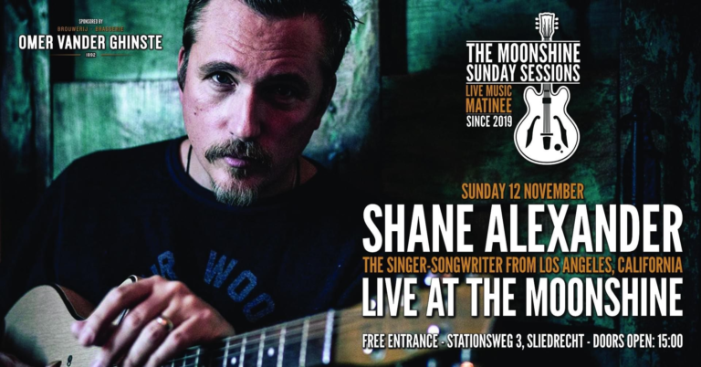 12 November – Shane Alexander (USA) in The Moonshine