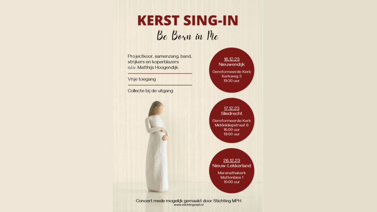 17 December – Kerst Sing-in met ensemble en projectkoor