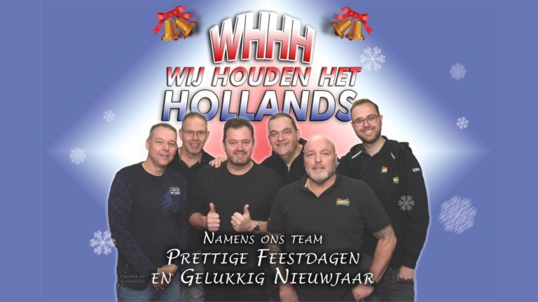 Kerstgroet van het team ‘Wij houden het Hollands’