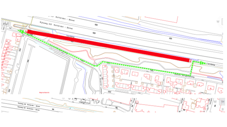 Delen van fietspad Tiendweg afgesloten