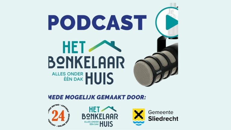 Bonkelaarhuis Gemeente en Sliedrecht24 maken podcast