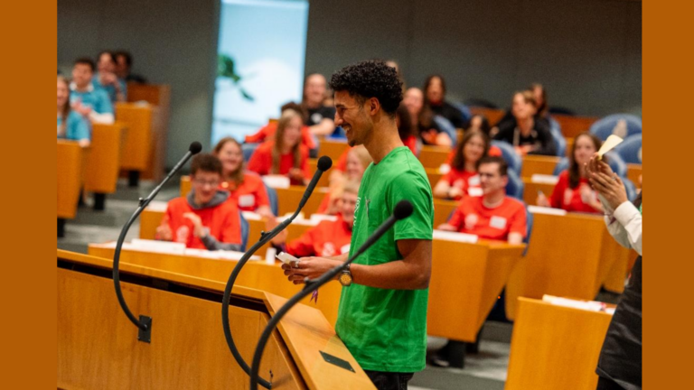 Zuid-Hollandse jongeren nemen het woord in de Tweede Kamer