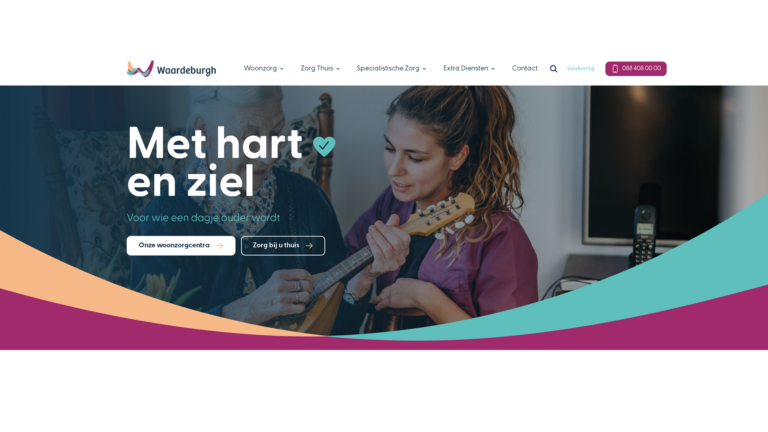 Nieuwe ‘digitale voordeur’ van Waardeburgh