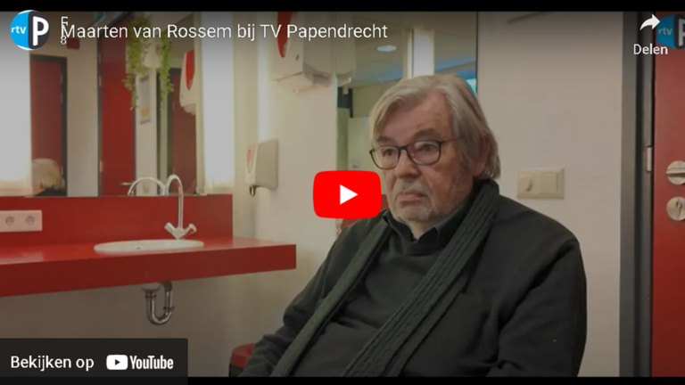 Maarten van Rossem bij TV Papendrecht