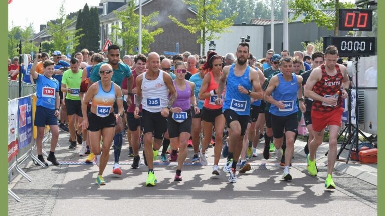 Yvonne van Vlerken razendsnel op de 10 km Kraaienrun