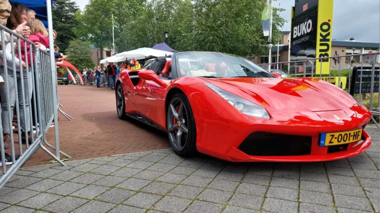 Ritjes in flitsende bolides leveren ruim tienduizend euro op voor Roparun
