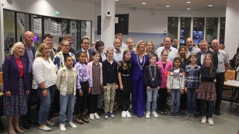 Mees van Veen is de eerste kinderburgemeester van Papendrecht