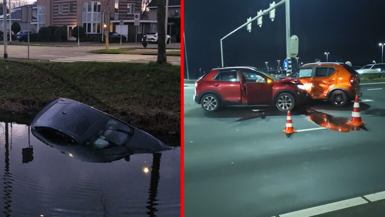 Drukke dagen voor de hulpdiensten: aanrijdingen, auto te water en explosie