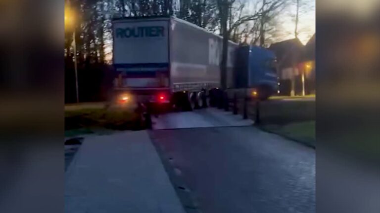 ‘GPS-problemen’ volgens transportbedrijf oorzaak truckincident Wilgenwende