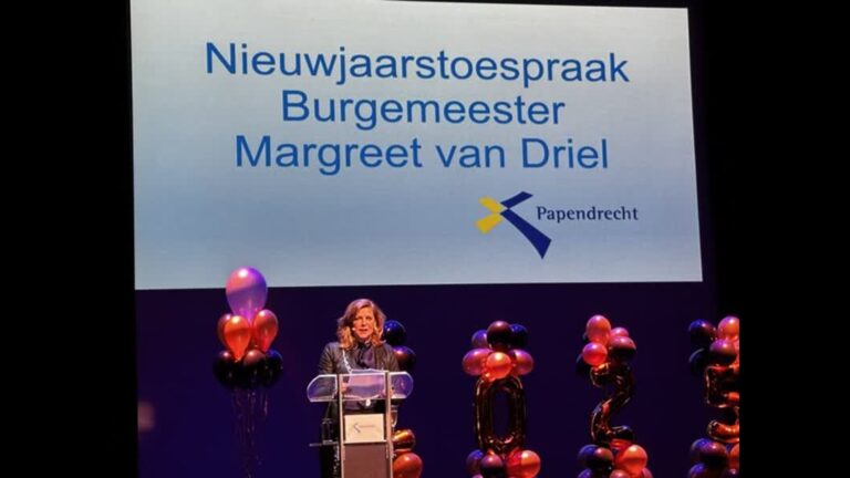 Nieuwjaarstoespraak burgemeester Papendrecht: ‘Krachtig, verbindend en menselijk Papendrecht’