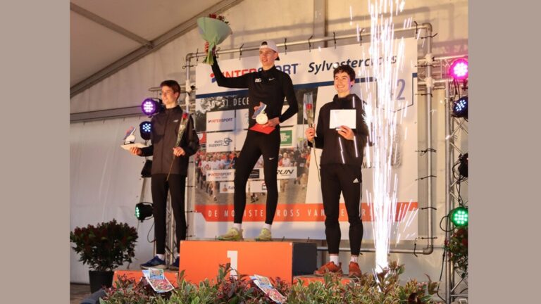 Jochem Wiersma wint Sylvestercross in Soest