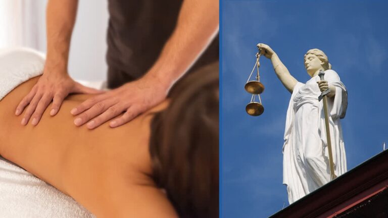 Masseur (68) zit aan borsten en geslachtsdeel: dag cel en 120 uur taakstraf