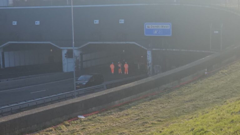 Verwachte verkeersdrukte na afsluiting Drechttunnel blijft uit