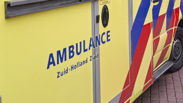 Bestuurder bedrijfsbusje (20) overleden na frontale botsing