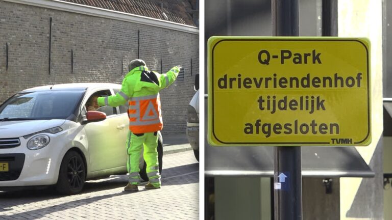 Gemeente zet verkeersregelaars in vanwege parkeerdrukte