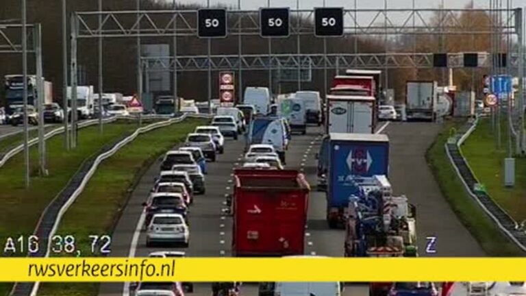 Drukke avondspits richting het zuiden door meerdere ongelukken