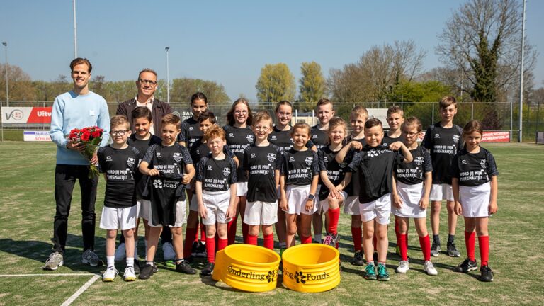 Nieuwe jeugdambassadeurs voor Korfbalvereniging Merwede/Multiplaat