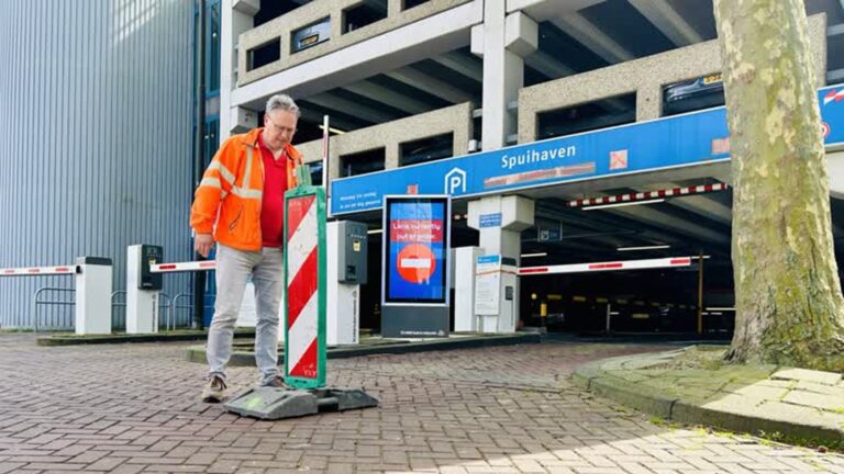 Parkeergarage Spuihaven per direct gesloten
