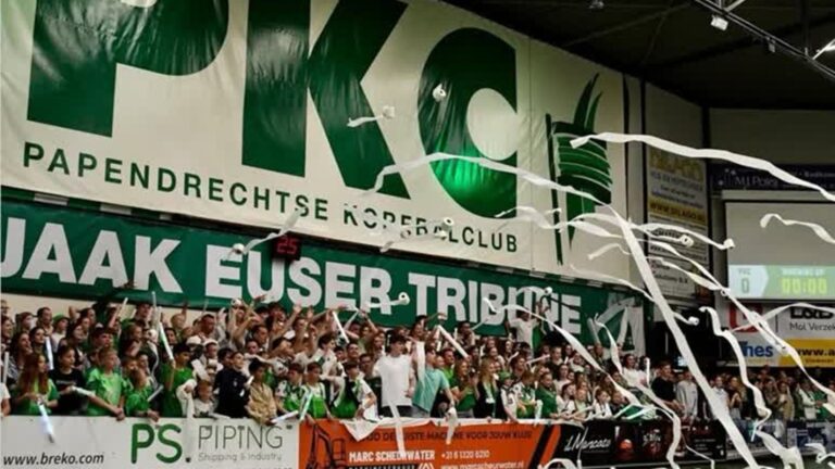 PKC-fans vol vertrouwen naar korfbalfinale: ‘Het wordt een gekkenhuis’