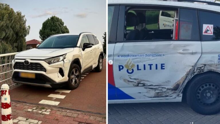 Ridderkerker die politiewagens ramde wordt verdacht van poging doodslag