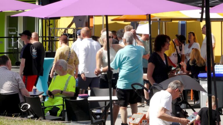 Bolderbraderie op de Merwebolder ondanks hitte groot succes