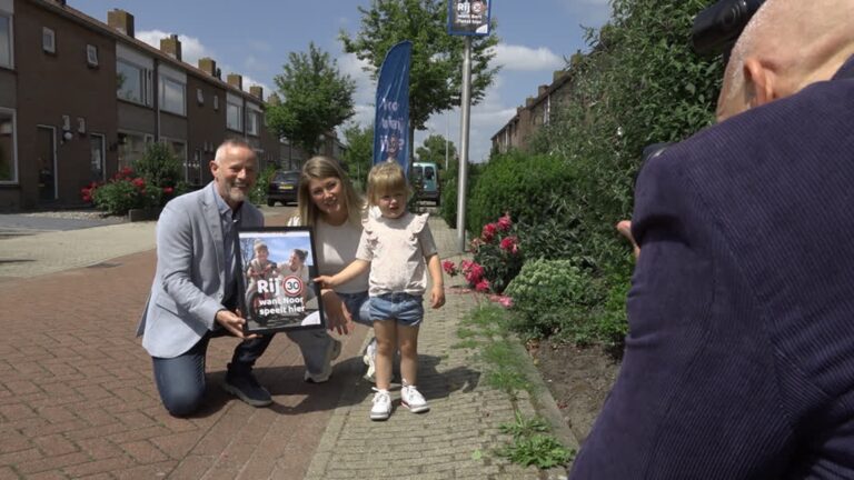 Verkeerscampagne Molenlanden uitgebreid: ‘Ik rijd 30 voor de kinderen’