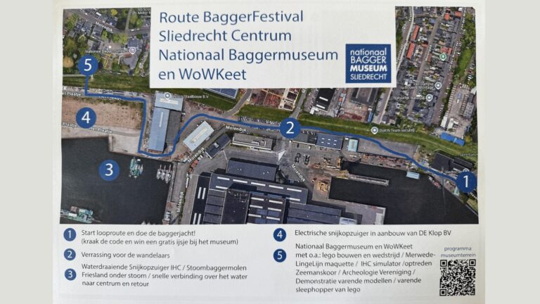 Nationaal Baggermuseum tijdens het Baggerfestival