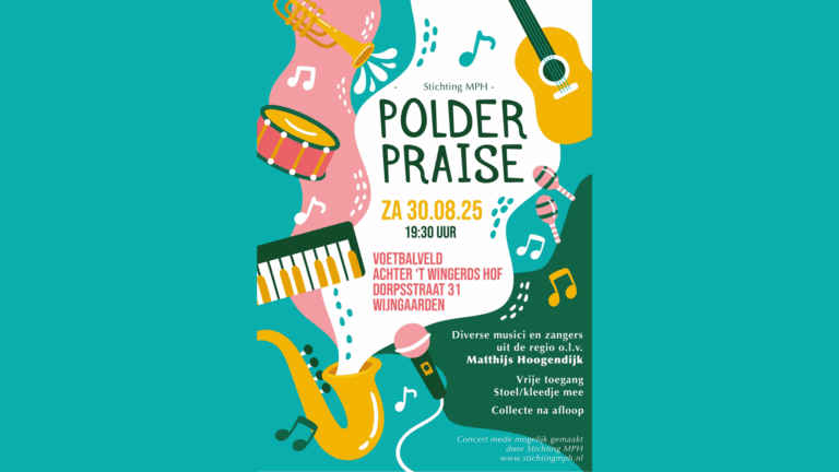 30 augustus – Praise in de polder