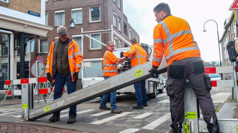 Tempo ligt hoog bij jaarlijkse vloedschottentest: ‘Heel erg onder de indruk’