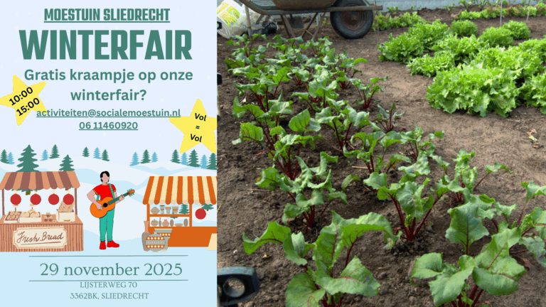 29 november – Winterfair Moestuin Sliedrecht