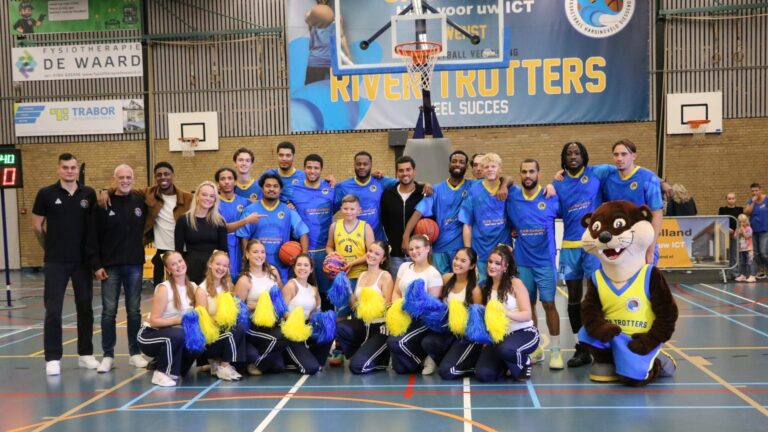 Spanning tot de laatste seconde: River Trotters winnen nipt van Arnhem in eigen huis