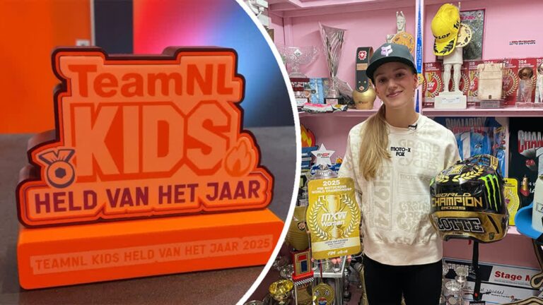 Prijs voor Van Drunen, die Verstappen verslaat op Sportgala: ‘Heel speciaal’