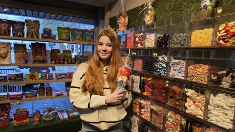 ‘Snoep prinses’ Aimee (19) begint eigen winkel in Sliedrecht
