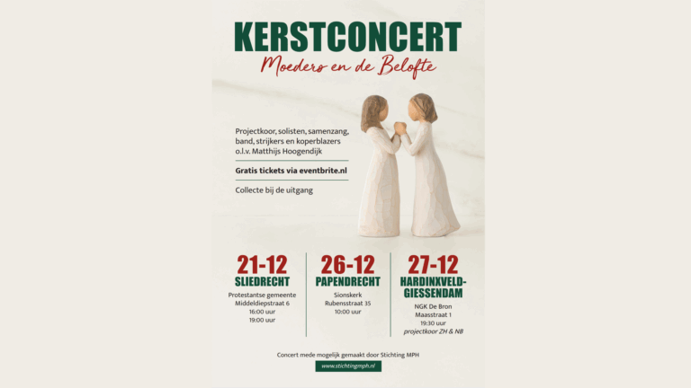 Kerstconcerten met groots projectkoor en orkest