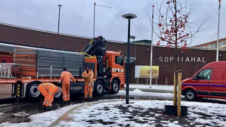 Sophiahal weer geopend na sneeuwsluiting: ‘Niet meer onveilig’