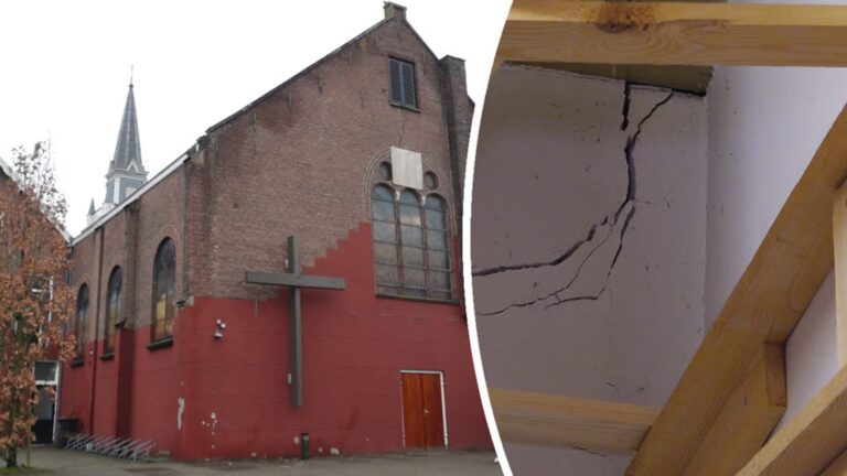 Deze kerk wordt geteisterd door scheuren, gemeenschap zamelt geld in voor renovatie