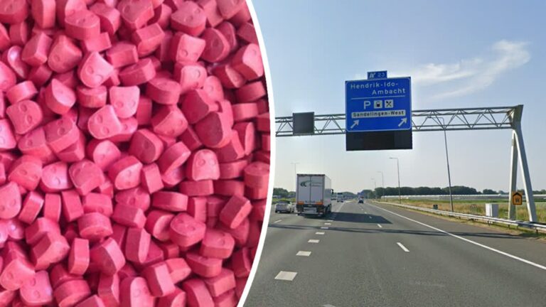 Man wil met 5 kilo xtc-pillen naar Frankrijk, maar wordt betrapt op de A16