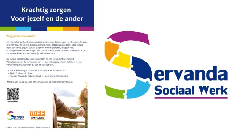 Cursus voor mantelzorgers in Hardinxveld-Giessendam