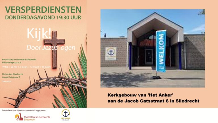 Vespers ‘Kijk! Door Jezus ‘ogen’ in de Veertigdagentijd