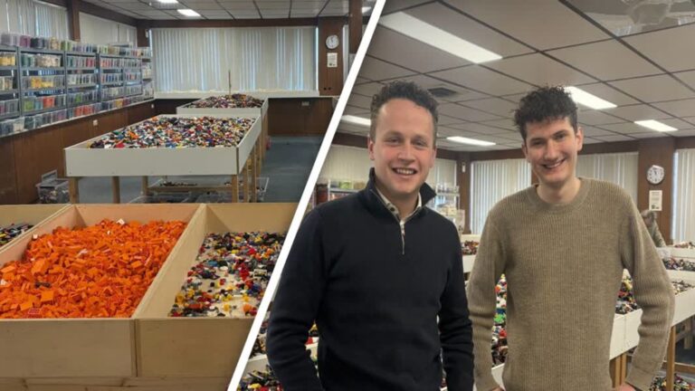 In deze winkel is het net een LEGO-explosie