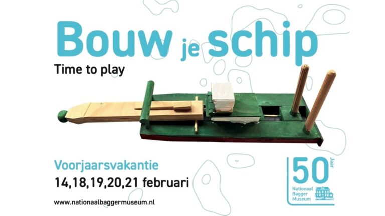 14-21 februari – Time to play in het Nationaal Baggermuseum