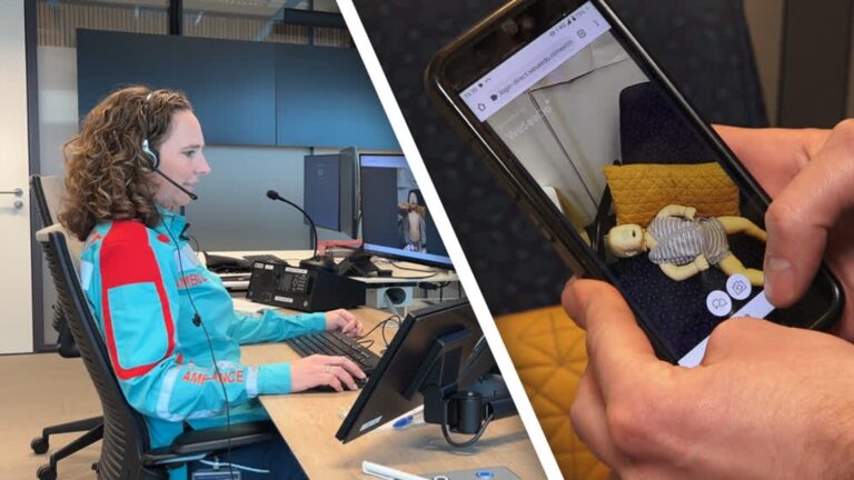 Tientallen beeldbelgesprekken voorkomen misverstanden ambulancedienst