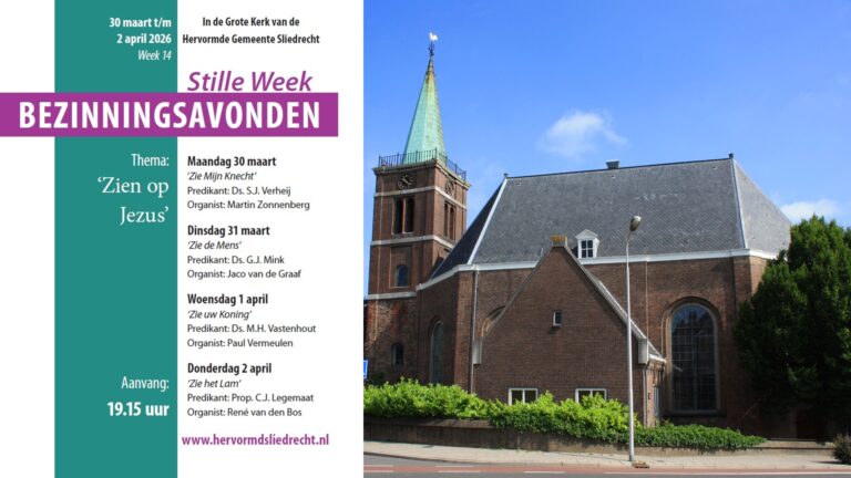 30 maart-2 april – Bezinningsavonden in de Stille Week