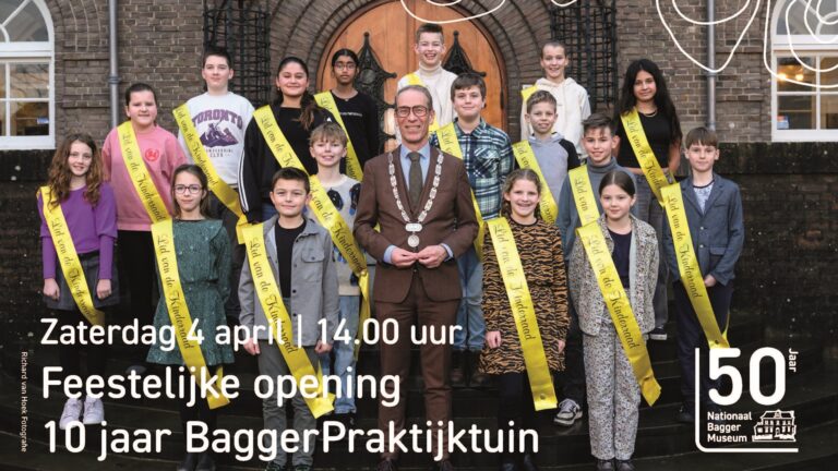 4 april – Feestelijke opening BaggerPraktijkTuin!